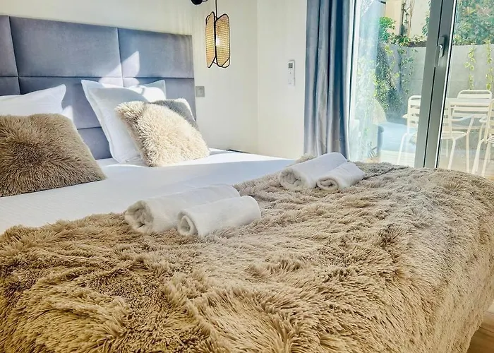 2-4pers 6'piedplage Terrasse Parking Wifi * アルカション